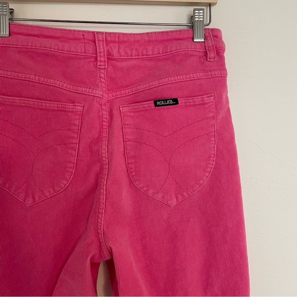 ROLLA’S Original High Rise Straight Pink Pants - Picture 4 of 5
